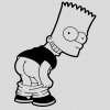 Наклейка «Bart Simpson»1