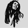 Наклейка «Bob Marley v2»