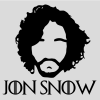 Наклейка «Jon Snow»