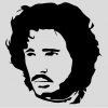 Наклейка «Jon Snow v2»