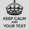 Наклейка «Keep Calm Custom»