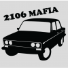 Наклейка «2106 Mafia»