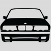 Наклейка «BMW e34»