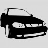 Наклейка «Daewoo Lanos»
