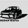 Наклейка «Sedan Mafia Lada Priora»